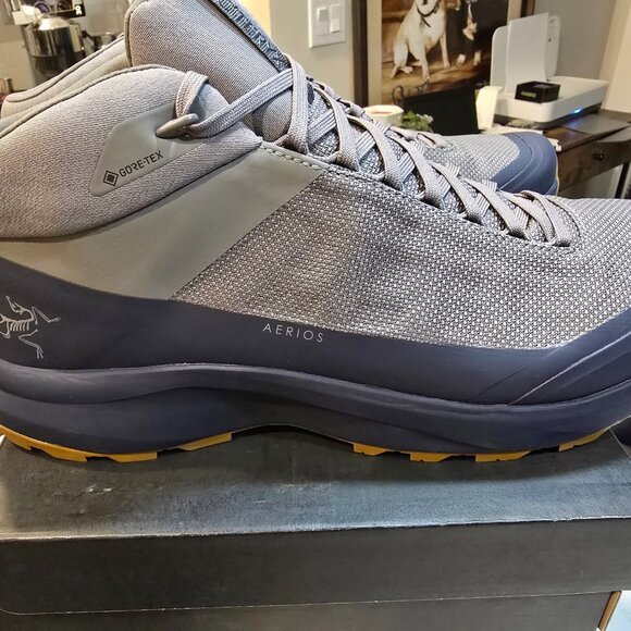 Arc'teryx Aerios MID GTX Boots Void/Sapphire X000006887 MENS SIZE 12 NEW - Picture 5 of 16